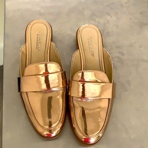 Charles David rose gold shoes